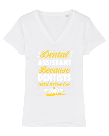 DENTAL ASSISTANT White