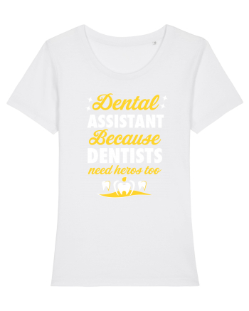 DENTAL ASSISTANT White