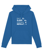 EAT SLEEP CLEAN Hanorac Unisex Drummer
