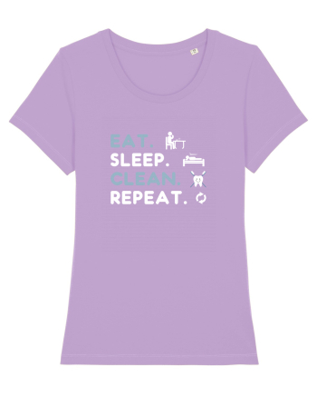 EAT SLEEP CLEAN Lavender Dawn
