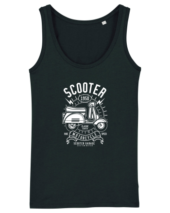 Scooter Classice Side White Black