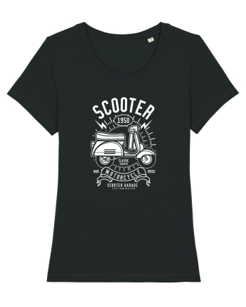 Scooter Classice Side White Black