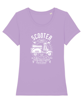 Scooter Classice Side White Lavender Dawn