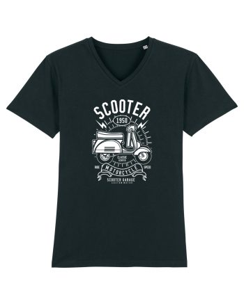 Scooter Classice Side White Black