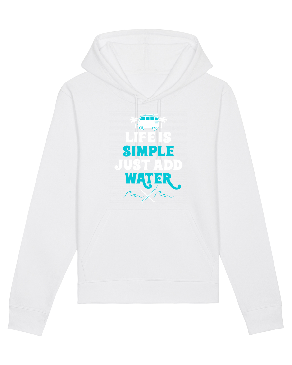 Hanorac Unisex Drummer White