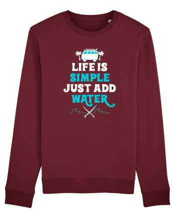 WATER Burgundy