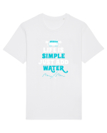 WATER Tricou mânecă scurtă Unisex Rocker