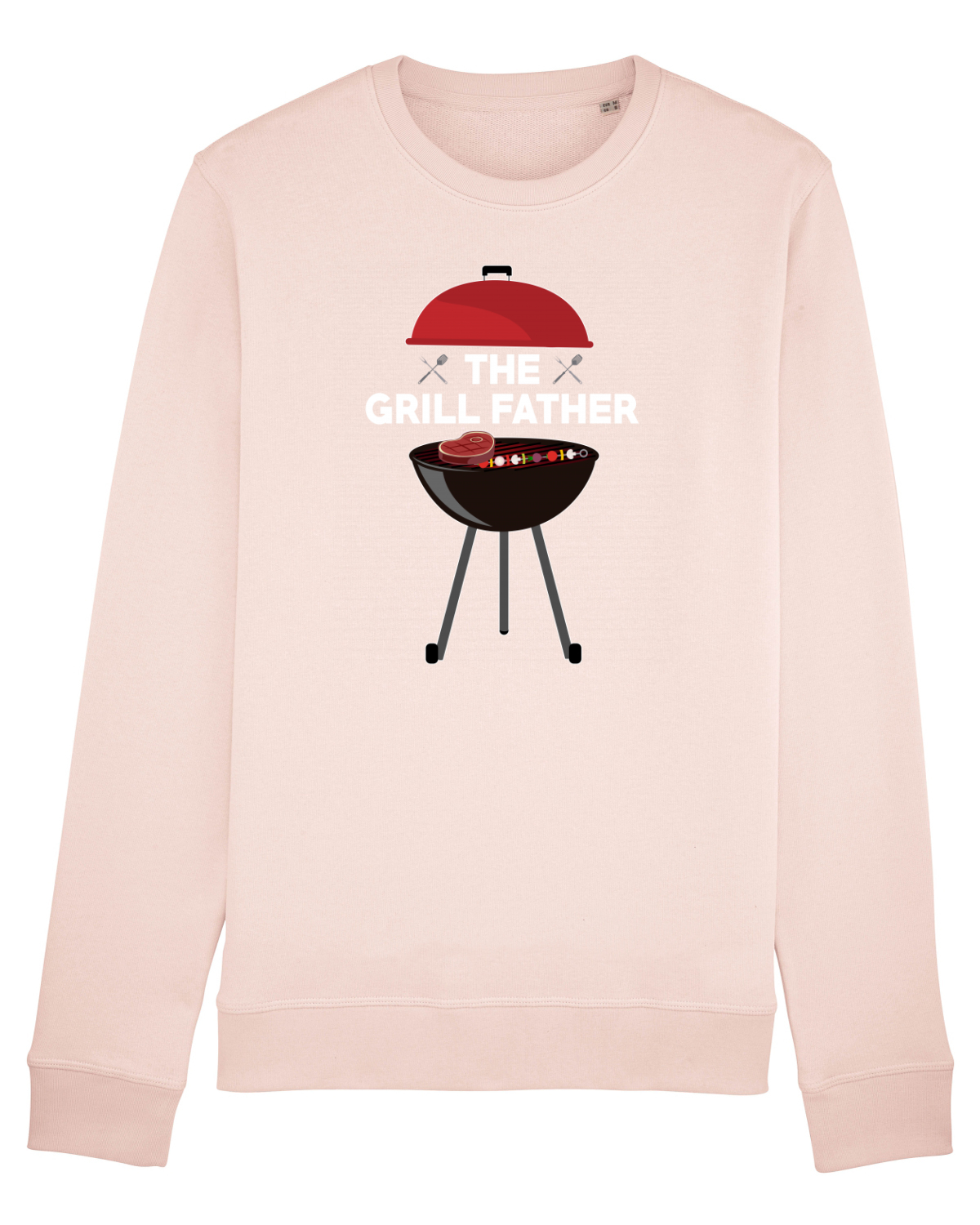 Bluză mânecă lungă Unisex Rise Candy Pink