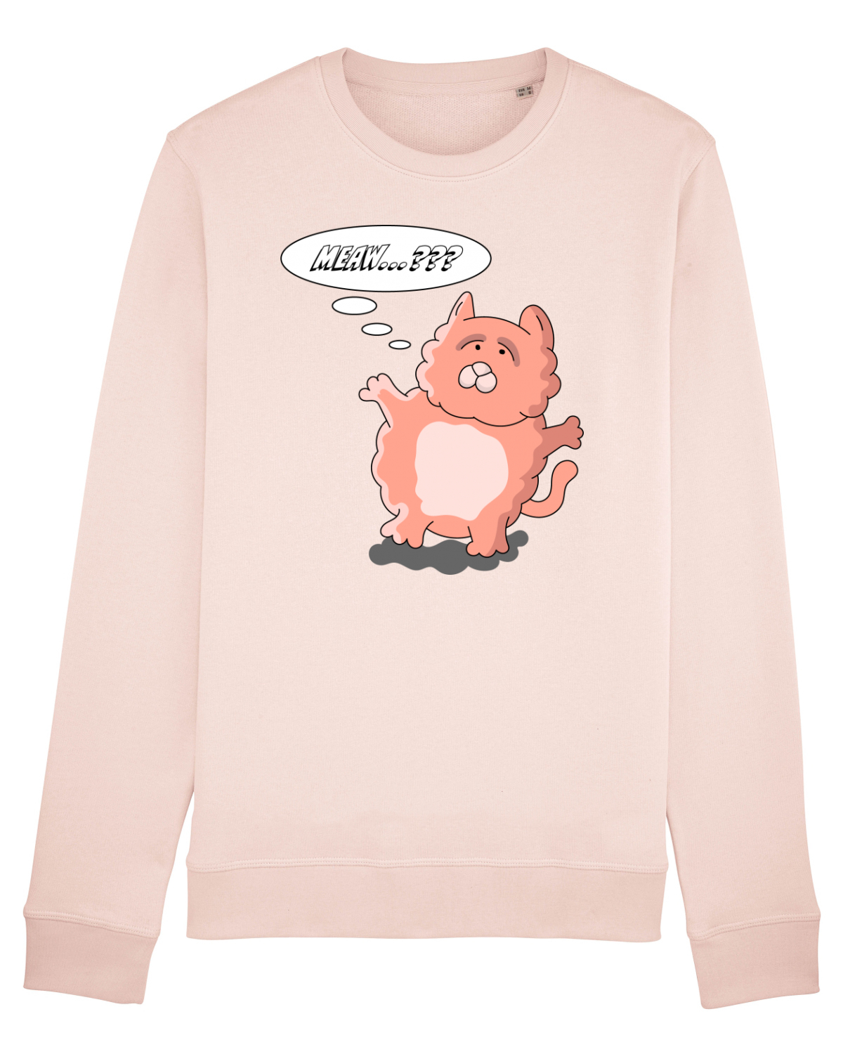Bluză mânecă lungă Unisex Rise Candy Pink