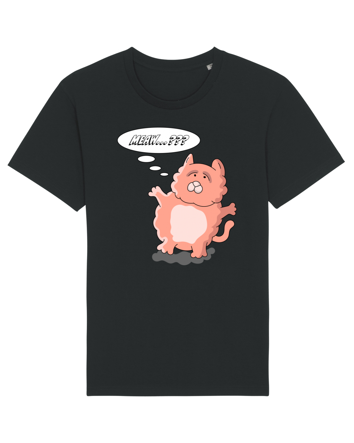 Tricou mânecă scurtă Unisex Rocker Black