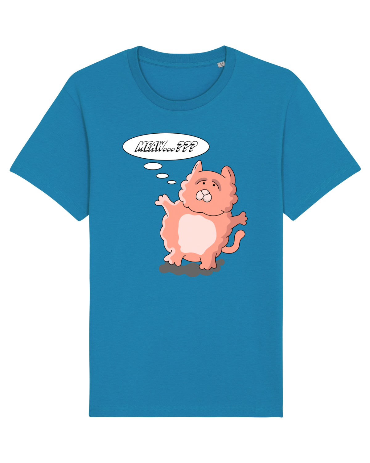 Tricou mânecă scurtă Unisex Rocker Azur