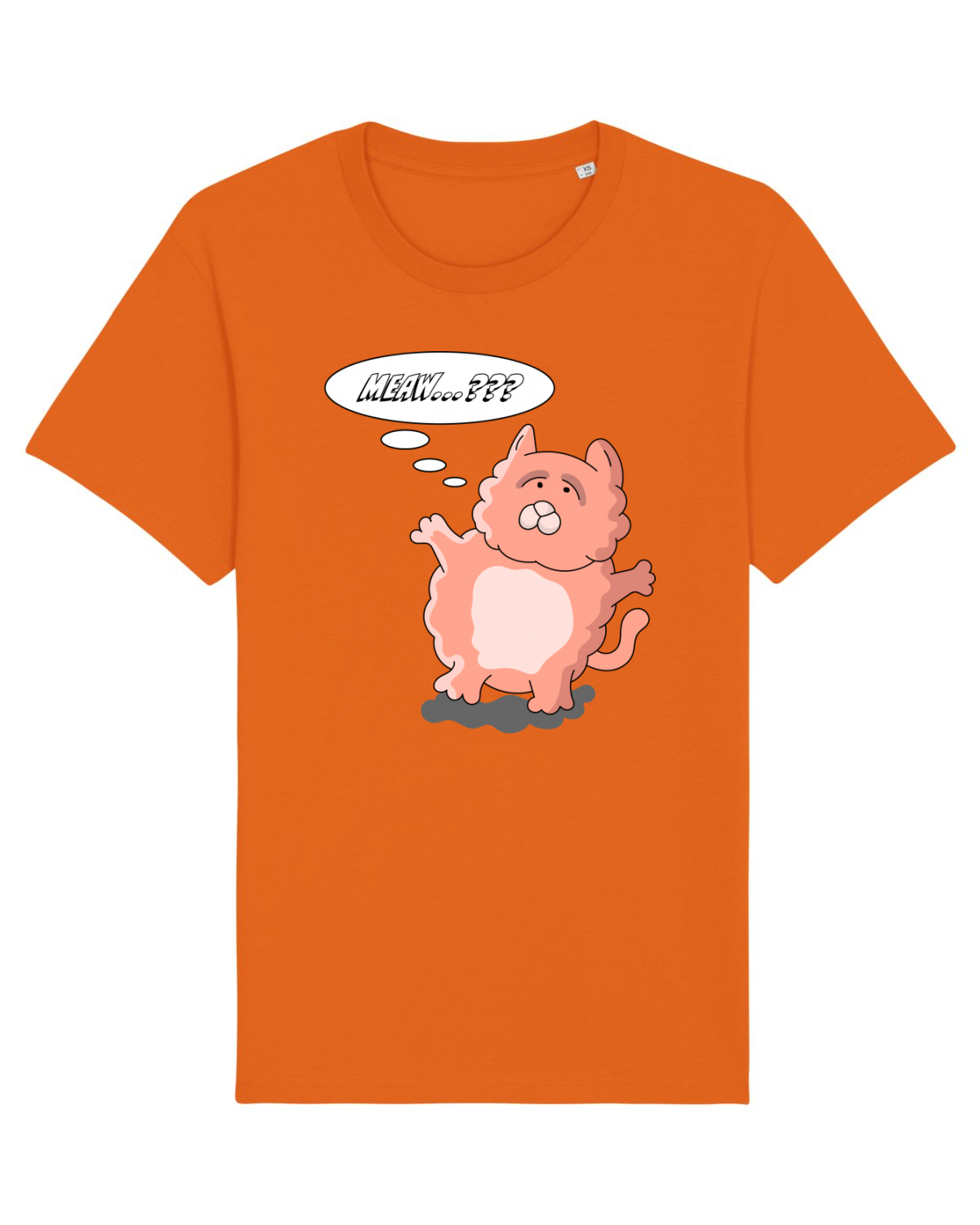 Tricou mânecă scurtă Unisex Rocker Bright Orange