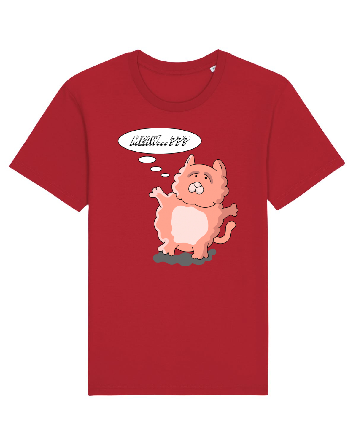 Tricou mânecă scurtă Unisex Rocker Red