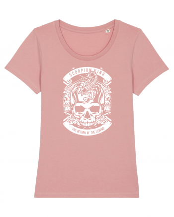 Scorpion King Skull White Canyon Pink