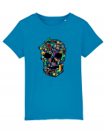 Craniu colorat - Fii unic Tricou mânecă scurtă  Copii Mini Creator