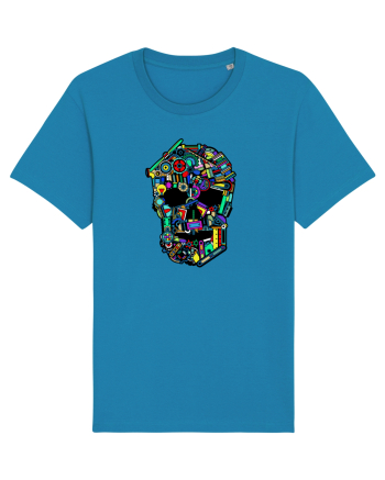 Craniu colorat - Fii unic Azur