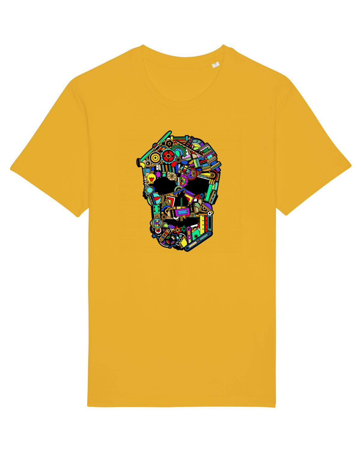 Tricou mânecă scurtă Unisex Rocker Spectra Yellow