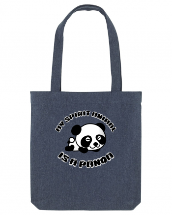 Cute Kawaii Panda Midnight Blue