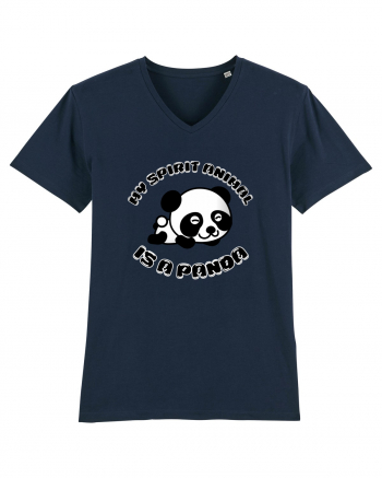 Cute Kawaii Panda French Navy