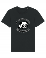 Cute Kawaii Panda Tricou mânecă scurtă Unisex Rocker