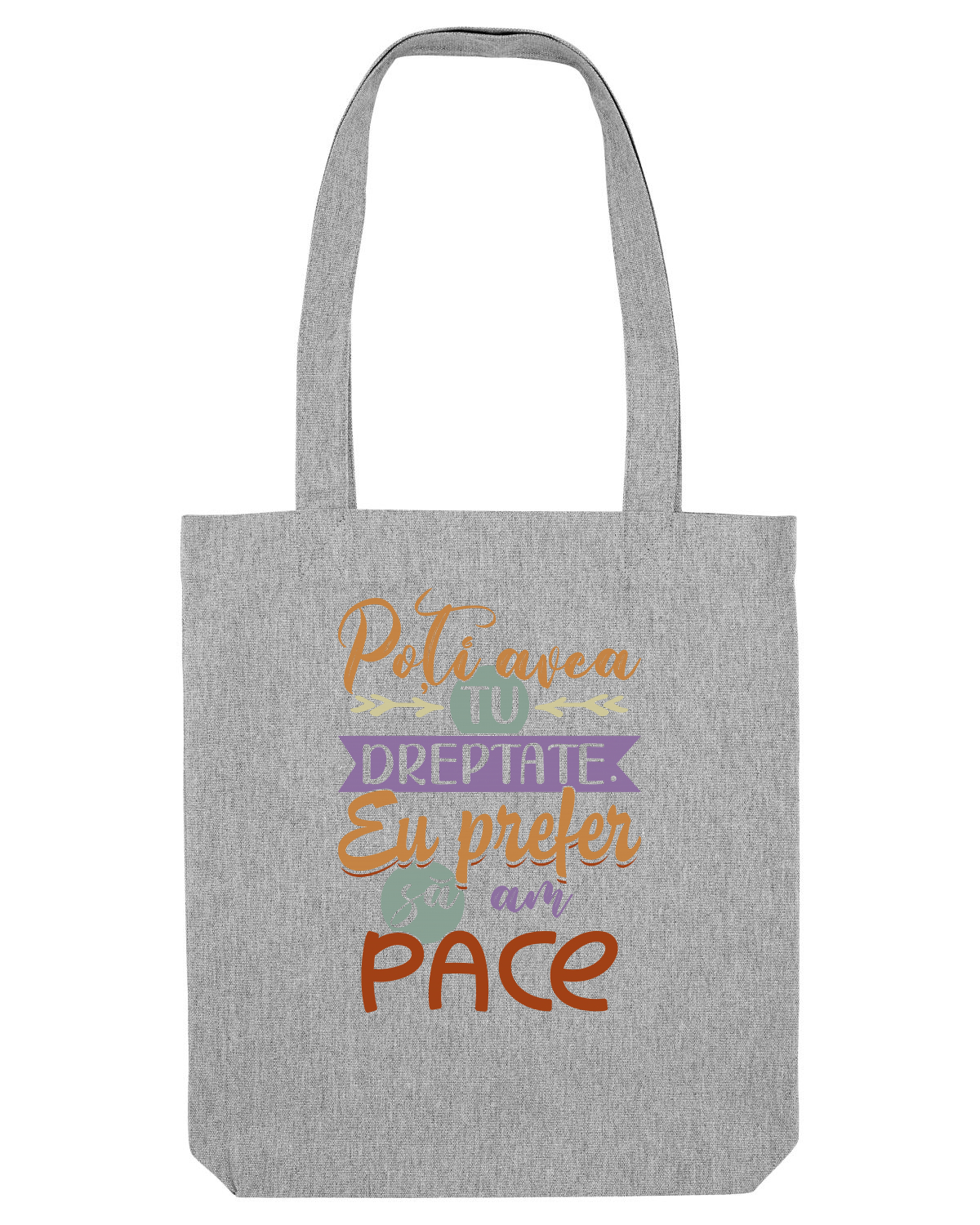 Sacoșă textilă Heather Grey