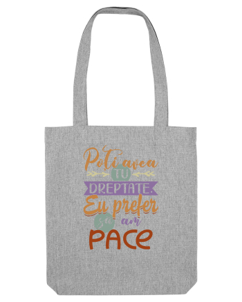 Prefer să am pace Heather Grey