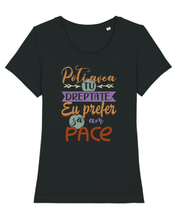 Prefer să am pace Black