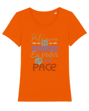Prefer să am pace Bright Orange