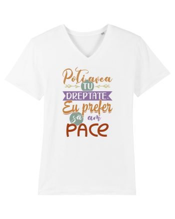 Prefer să am pace White
