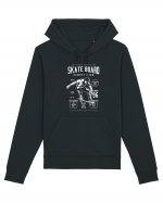 Skateboard Competion White Hanorac Unisex Drummer