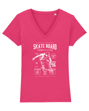 Skateboard Competion White Raspberry