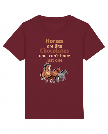 HORSE Burgundy