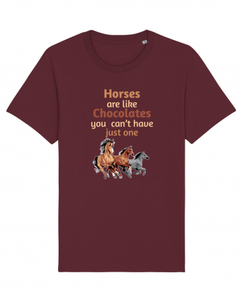 HORSE Burgundy