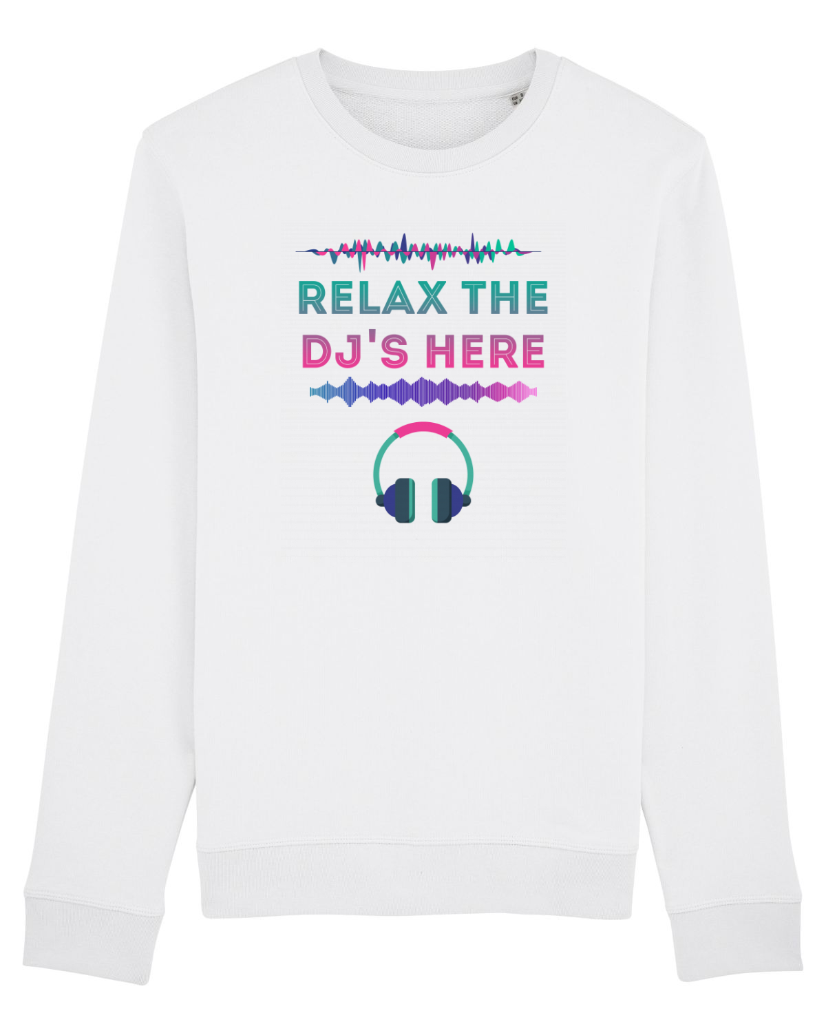 Bluză mânecă lungă Unisex Rise White