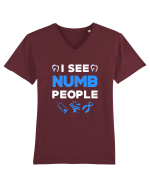 DENTIST Tricou mânecă scurtă guler V Bărbat Presenter