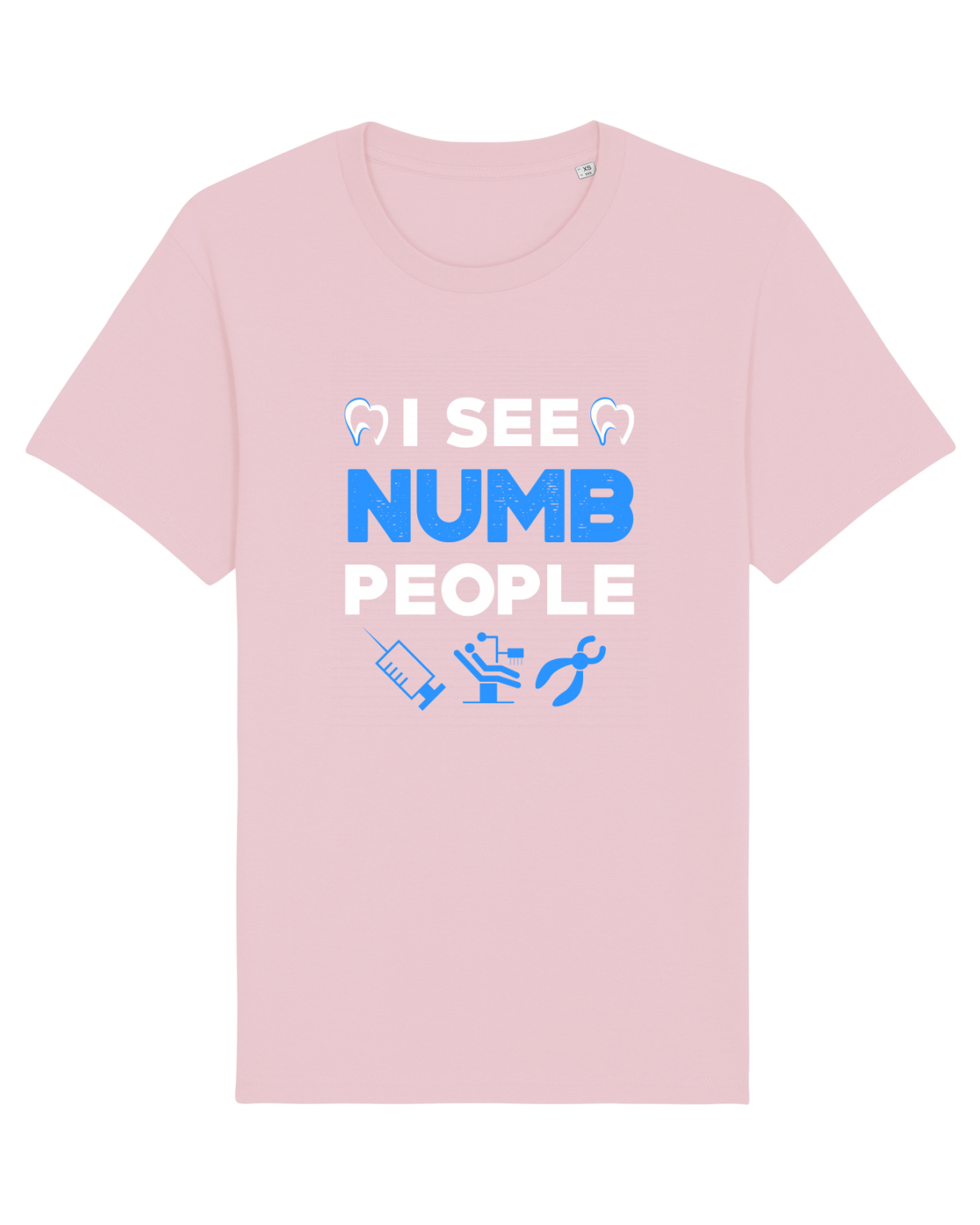 Tricou mânecă scurtă Unisex Rocker Cotton Pink