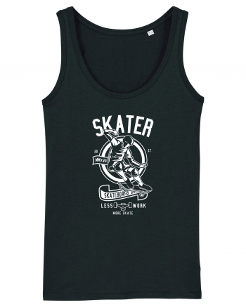 Skater White Black