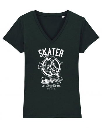 Skater White Black