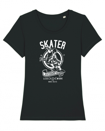 Skater White Black