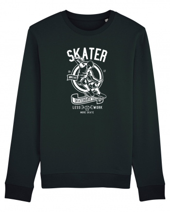 Skater White Black