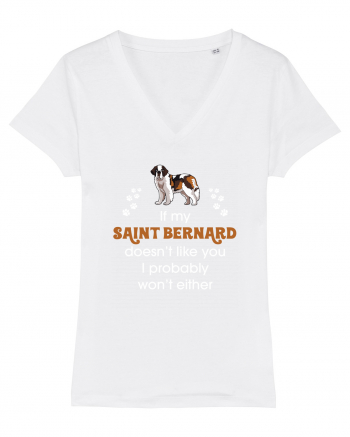 SAINT BERNARD White