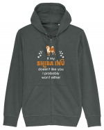 SHIBA INU Hanorac cu fermoar Unisex Connector