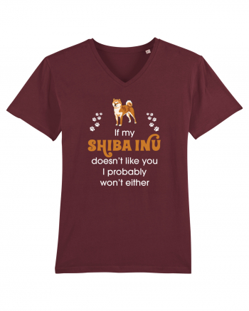 SHIBA INU Burgundy