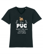 PUG Tricou mânecă scurtă guler V Bărbat Presenter