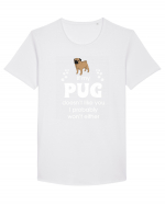 PUG Tricou mânecă scurtă guler larg Bărbat Skater