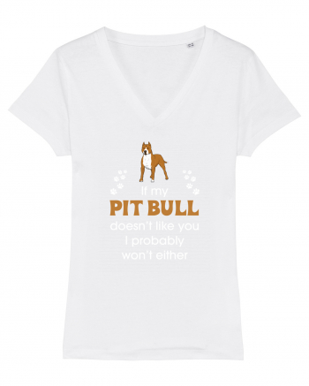 PIT BULL  White