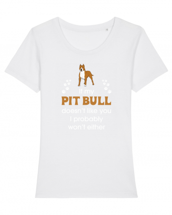 PIT BULL  White