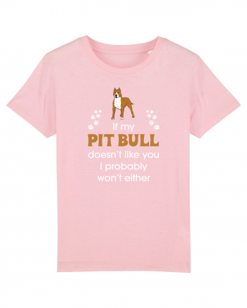 PIT BULL  Cotton Pink