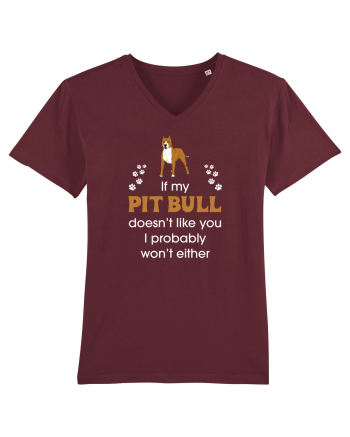 PIT BULL  Burgundy