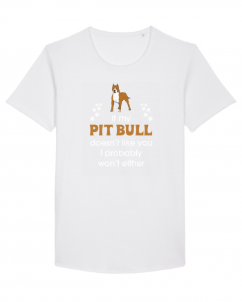 PIT BULL  White